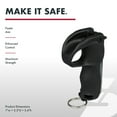 thumbnail image 7 of SABRE Pepper Spray with Quick Grip Finger Loop & Practice Spray, Faster Aim & Enhanced Grip, Keychain Attachment, For Beginners, Students, Commuters, Elderly – Protection On-The-Go, 7 of 7