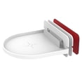 thumbnail image 3 of OULII Speaker Stand Plastic Holder in White for Wall Mount and Electronics Organization, 3 of 8