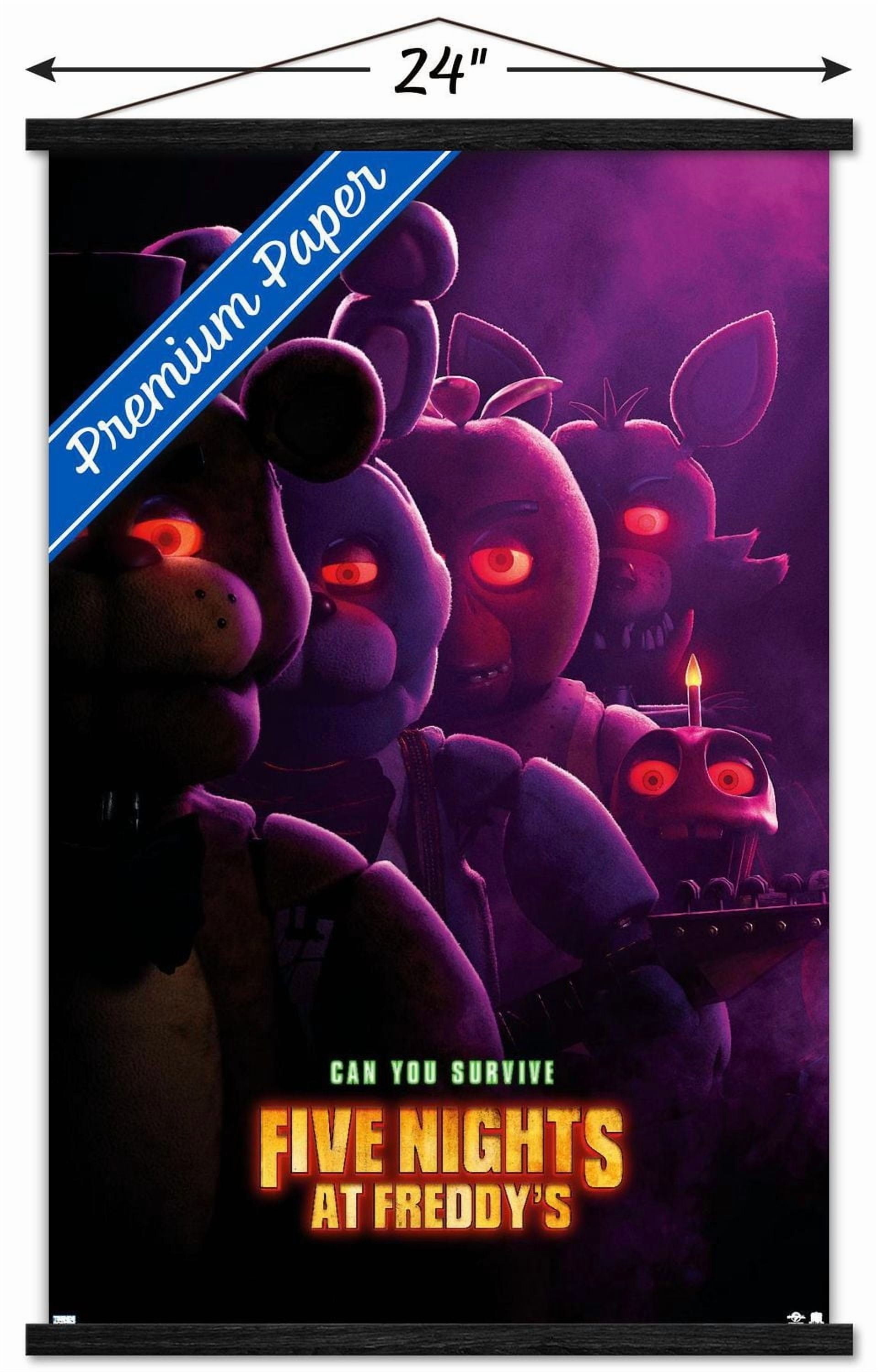 Five Nights at Freddy's Movie - Teaser One Sheet Wall Poster, 22.375" x 34"