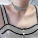 thumbnail image 3 of Gargantilla con cuello de lazo estilo coreano, collar geométrico corto --- Código de producto 43821, 3 of 5