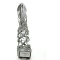thumbnail image 5 of E-532-Julia, 5" Heel Womans Metallic Heel w/criss-cross straps & studs. 5 / Silver, 5 of 6