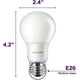 thumbnail image 2 of Bombillas LED Philips, 100 W, A19, paquete de 24, color blanco suave, 2700 K, 2 of 6