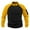Yellow, variant on Men's Combat Tactical Shirt Long Sleeve Mockneck Side Zipper Warm Outdoor Work Pullover Tops Fashion Color-Block Loose Comfortable Big-Tall Airsoft Clothing Red M
