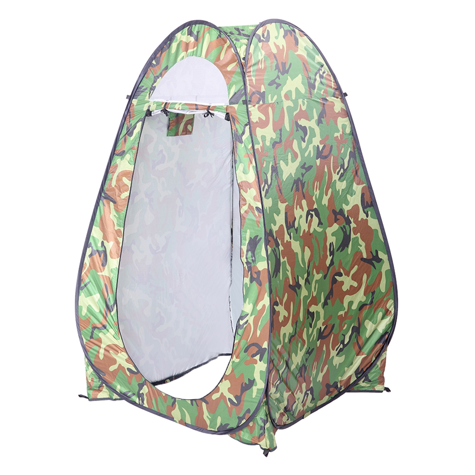 Portable Privacy Tent, Pop-Up Dressing Room Camping Shower Tent for Camping Picnic, Camouflage - image 1 of 7