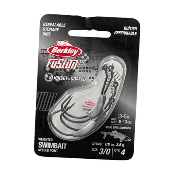 Berkley Fusion19 Weight Swimbait Fishing Hooks