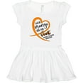 thumbnail image 3 of Inktastic I Wear Orange for my Aunt Multiple Sclerosis Awareness Girls Toddler Dress, 3 of 5