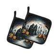 thumbnail image 2 of The Grim Reaper Spooky Halloween Pair of Pot Holders 7.5 in x 7.5 in, 2 of 2