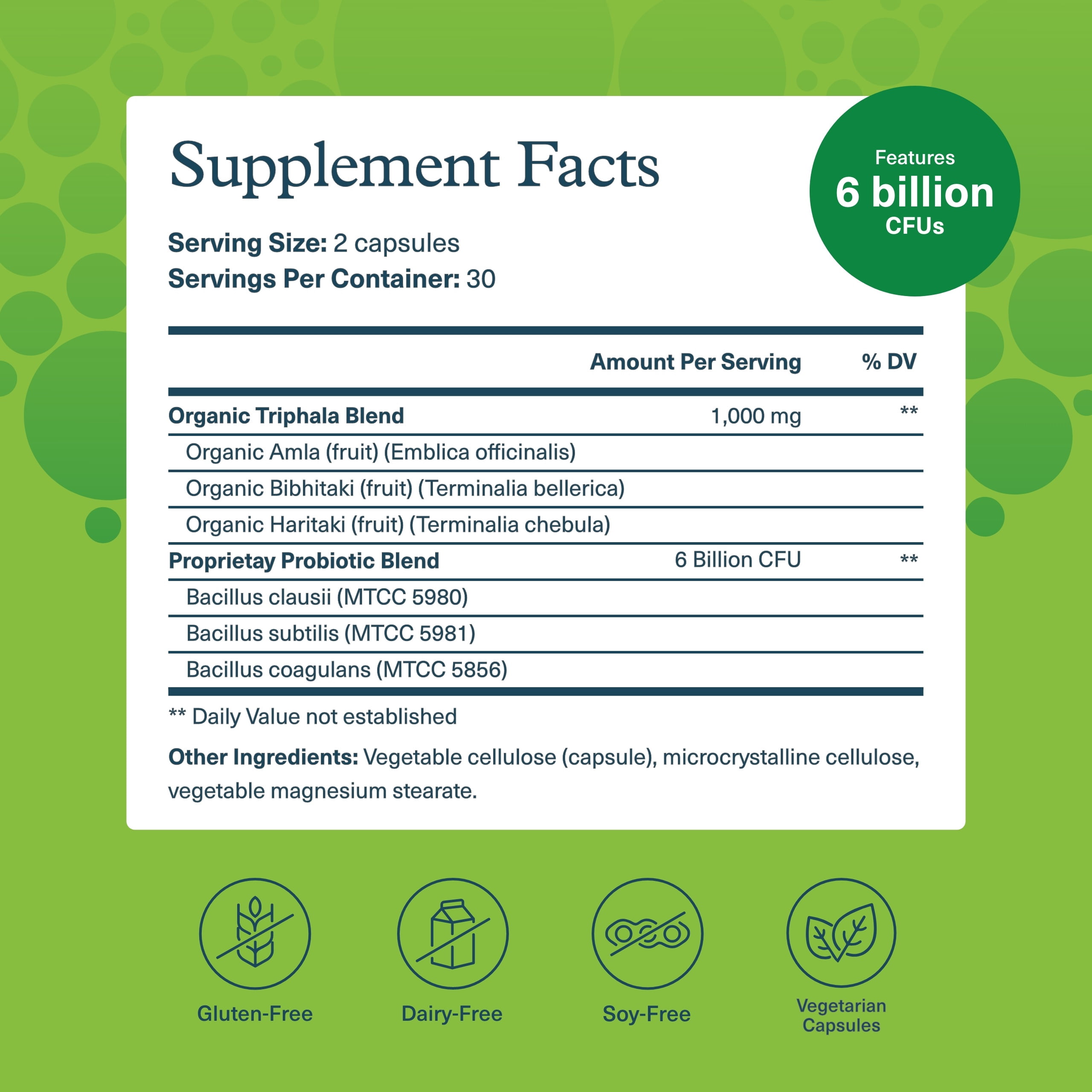 Youtheory Spore Probiotic, 6 Billion CFU, 60 Capsules
