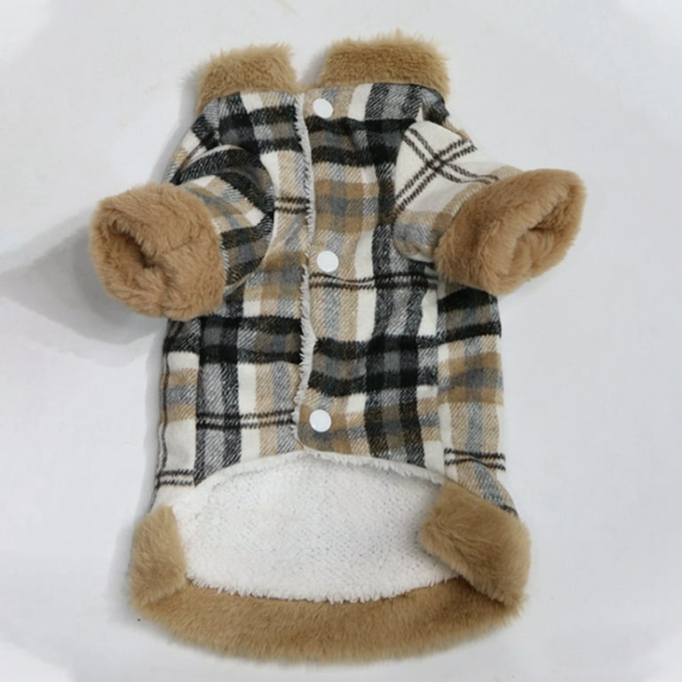 Dog Plaid Fur Coat Yuppy Puppy Boutique Susan Lanci Designs Scotty
