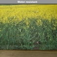 thumbnail image 6 of Ambesonne Nature Place Mats Set of 4, Hills Valley Sunrise, Standard Size, Yellow Green, 6 of 6
