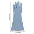 thumbnail image 2 of SEWCHICS Pvc Blue Gloves For Restaurant Use 3 Pairs, 2 of 8
