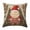 C, variant on PEIBang Vintage Christmas Throw Pillow Covers 18x18 Inch,Santa Snowman Tree Xmas Pillow Cases for Couch Sofa Holiday Decor