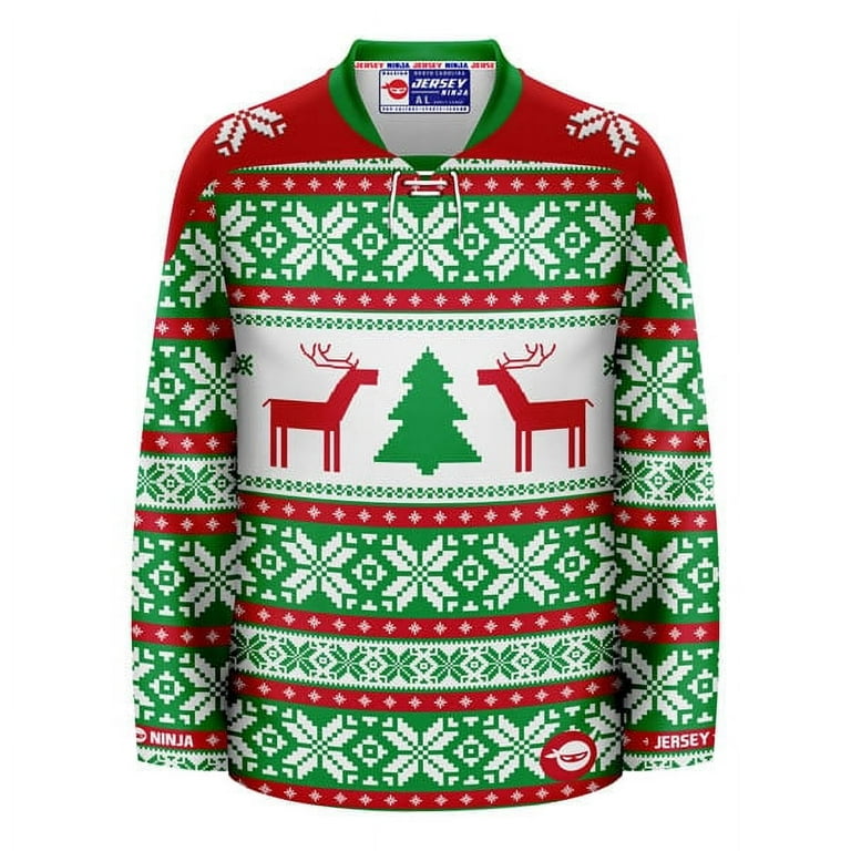 Ugly sweater hockey jersey 2025
