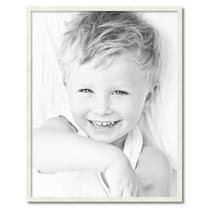 ArtToFrames 30" x 38" White Picture Frame, 30x38 inch White Wood Poster Frame (WOM-5140)