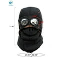 thumbnail image 4 of Deago Trooper Trapper Hat Winter Windproof Ski Hat with Glasses and Mask Warm Hunting Hats for Men Women (Gray), 4 of 8