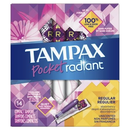 tampax tampons radiant count pocket unscented compact regular plastic dialog displays option button additional opens zoom