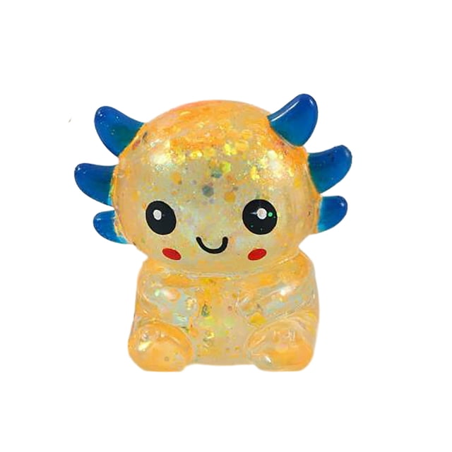 ICQOVD Fidget Juguete,Sequin Squeezable Maltoses Salamander Cartoons Squeezable