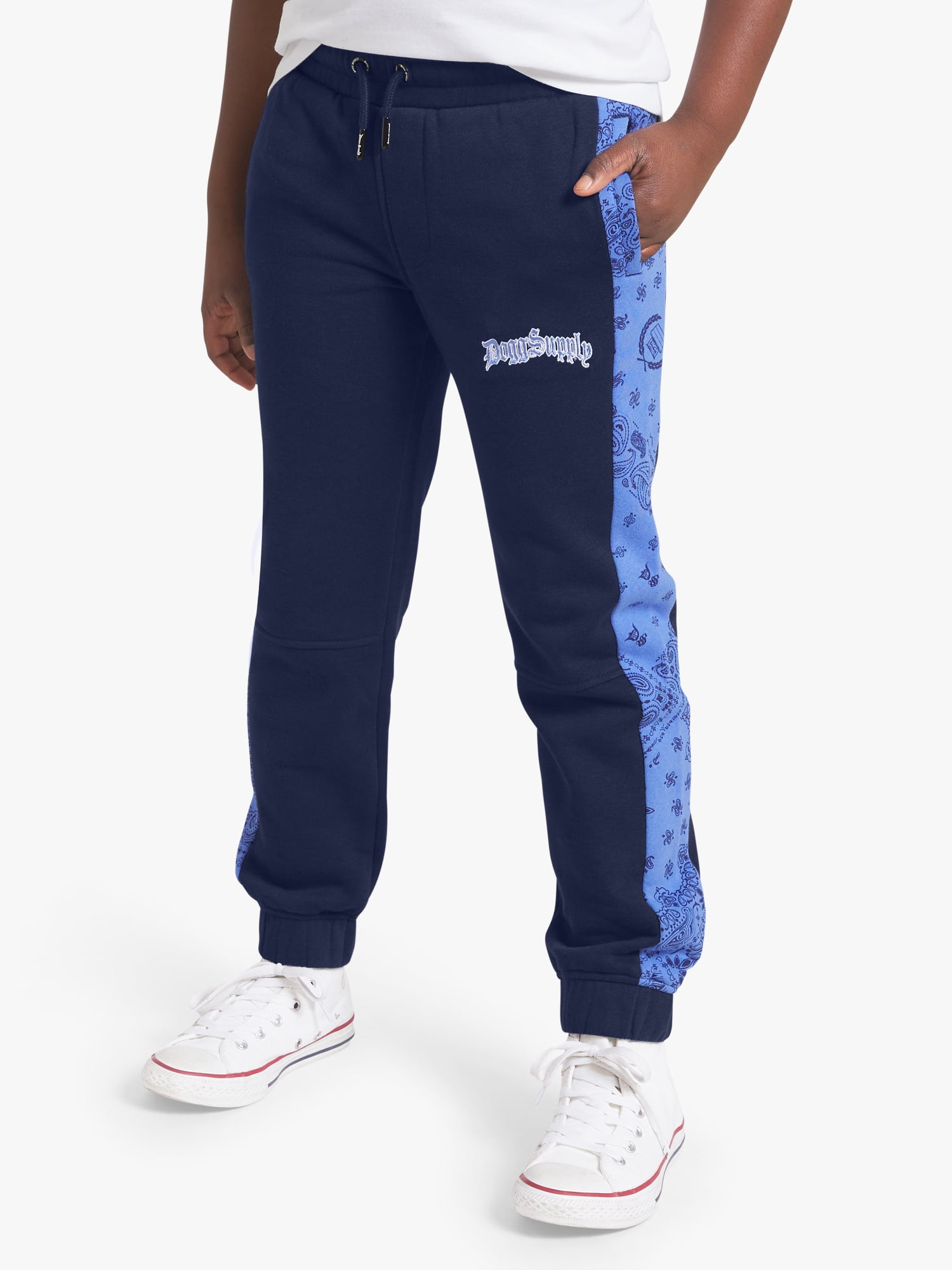Dogg Supply by Snoop Dogg Little Boys & Big Boys Fleece Joggers, Sizes 4-18