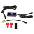 thumbnail image 2 of Motorcycle Digital Thermometer, 0-120 Degrees Celsius, High Definition LCD Screen, Blue Light, Waterproof, Universal Voltmeter for 12V Motorcycles, 2 of 7