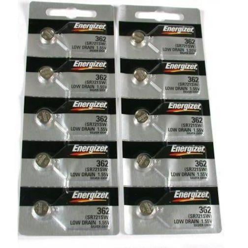 10 394 / 380 Energizer Watch Batteries 