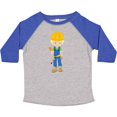 thumbnail image 3 of Inktastic Construction Worker, Blond Hair, Cute Boy, Hammer Boys Toddler T-Shirt, 3 of 5