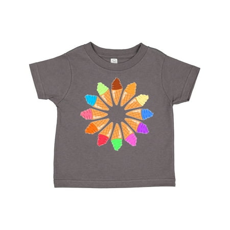 

Inktastic Ice Cream Cone Starburst Gift Toddler Boy or Toddler Girl T-Shirt