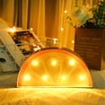 thumbnail image 4 of Luz de noche LED con forma de rodaja de limón, decoración innovadora con forma de animal para hogares acogedores y regalos únicos Fruit Power, 4 of 7
