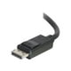 C2G DisplayPort Ultra Définition 25ft 25 ft Câble Haute avec Verrous - Câble DisplayPort 8K - M/M - Câble DisplayPort - DisplayPort (M) to DisplayPort (M) - - Loquet - Noir – image 5 sur 6