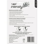 BIC Intensity Fineliner Felt Pens, Fine Point (0.4 mm), Assorted Colors, 10-Count