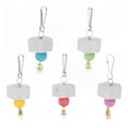 thumbnail image 4 of Soumake Birds Parrot Parakeet Grinding Mineral Bell Stone Molar Cage Hanging Chewing Toy, 4 of 4