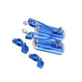 thumbnail image 1 of relayinert Bicycle Rear View Mirror HandleBar Bikes Mirror Blue Pair Viewing, 1 of 4