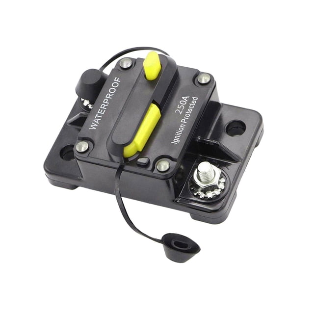 facefd 30-300 AMP Disjoncteur IP67 Étanche 12V-48V Manuel Réinitialisation Fusible 250A