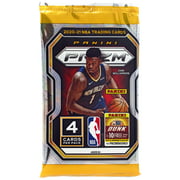 NBA Panini 2020-21 Prizm Basketball Trading Card BLASTER Pack (4 Cards)