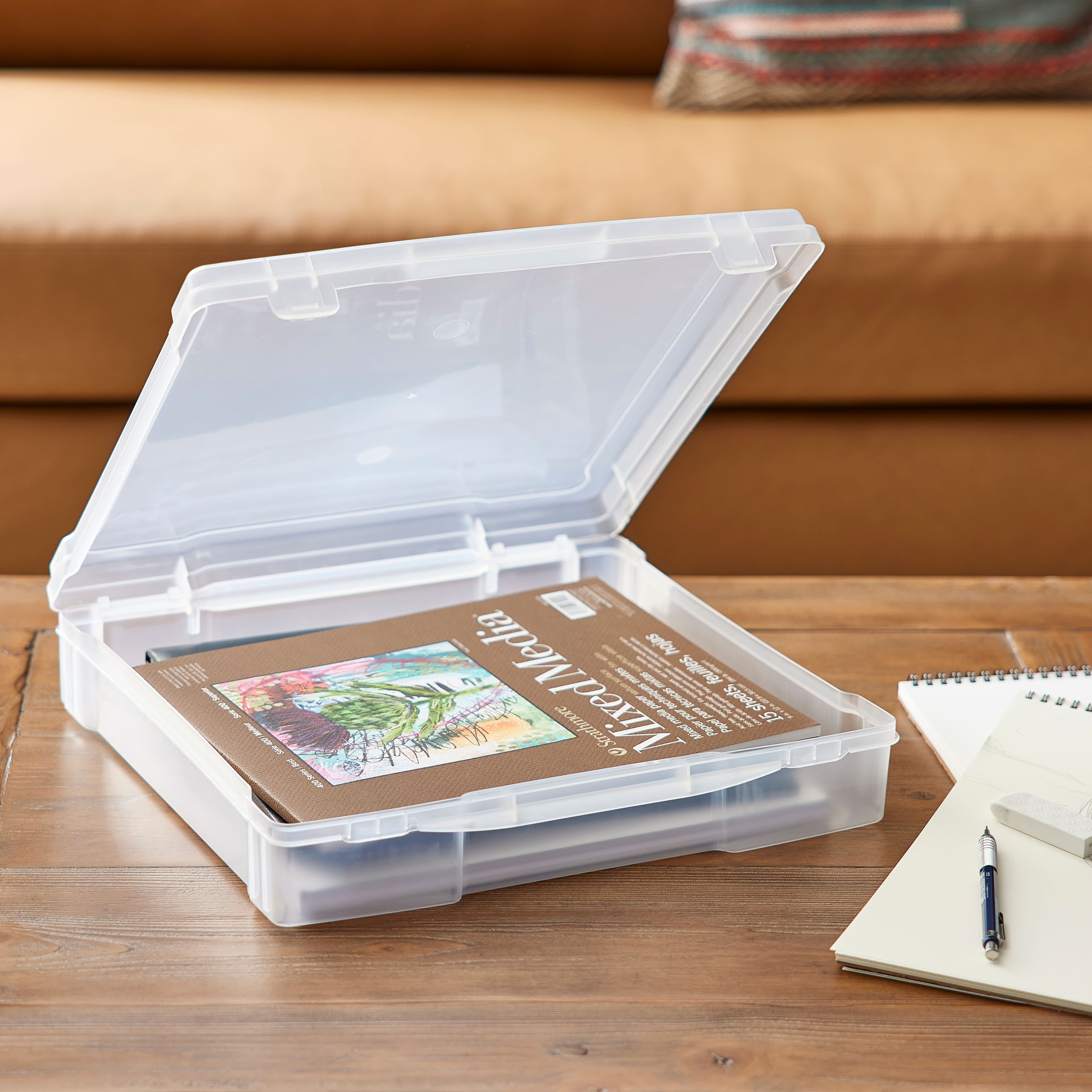 Simply Tidy 12 x 12 Scrapbook Storage Case for Crafts Documents Bulk 12 Pack Walmart