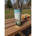 thumbnail image 2 of 20oz Skinny Tumbler Snoopy, 20oz Stainless Steel Travel Cup • Cute Colorful Coffee Cup, Gift for Her or Him, 2 of 3