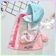 thumbnail image 1 of Anime Sanrioed Kuromi Cinnamoroll Plush Polarized Jacket Kid Kawaii Hooded Cartoon Casual Top Girl Warm Outdoors Windbreakerwarm, 1 of 5