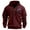 Wine, variant on LOVZFMLL Sweatshirt for Men, Printed Outdoor Workout Athletic Hoodies Half-Zip Pullover Tops Fall Clothes with Multi-Pocket