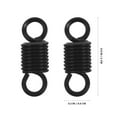 thumbnail image 2 of OULII Wire Cutter Pliers Tension Spring 2Set Automatic Rebound Black Alloy Steel Workshop, 2 of 8