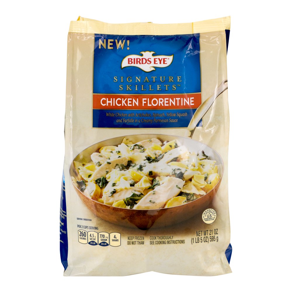 Birds Eye Signature Skillets Chicken Florentine 21.0 OZ - Walmart.com