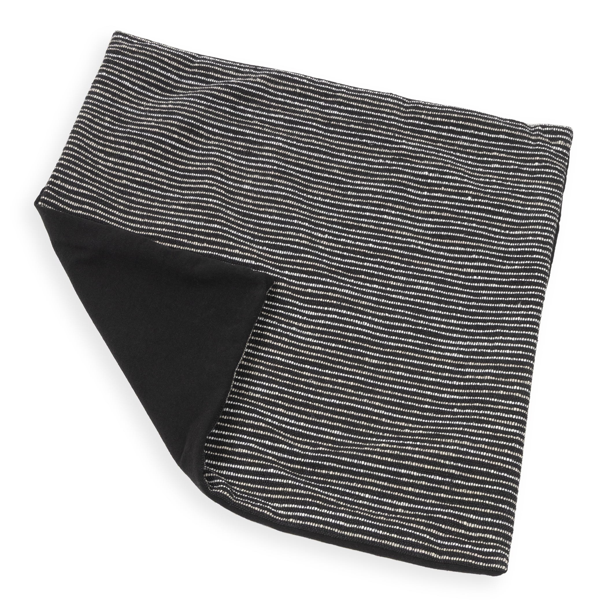 Better Homes & Gardens Grover Black 22" Decorative Pillow Cover