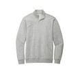thumbnail image 3 of District V.I.T. Fleece 1/4-Zip, Light Heather Grey, L, 3 of 4