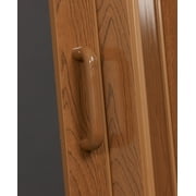 Homestyle Plaza Vinyl Folding Door fits 36wide x 80high Pecan