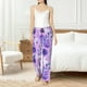thumbnail image 4 of Balery Violet Pantalones de pijama para mujer, pijamas ultraligeros, pantalones de estar por casa-Medium, 4 of 6