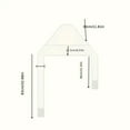 thumbnail image 3 of Thicken Knit Ushanka Neck Gaiter Furry Lining Thicken Neck Warmer Knit Scarf for Cold Weather Insulated Hat, 3 of 9