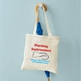 thumbnail image 4 of CafePress - Nursing Instructors Tote Bag - Unisex Canvas Tote Bag, Beige, 1-Piece, 4 of 6
