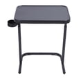 thumbnail image 1 of Overbed Table, Easy Assembly 3 Levels Height Adjustment Spacious Folding Laptop Computer Table  for Bedroom, 1 of 7