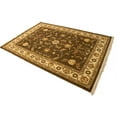 thumbnail image 3 of Brown Floral 6X8 Sumak Oriental Rug, 3 of 11