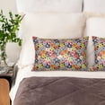 thumbnail image 2 of KLL Beach Life Pattern Silk Pillowcase for Hair and Skin Standard Size 20"X 30" Soft Breathable Pillow Covers for Sleeping, 2 of 6