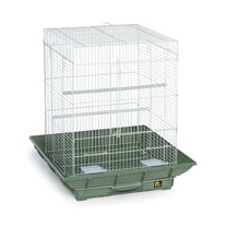 Prevue Pet Products Clean Life Bird Cage - Green SP850G/W