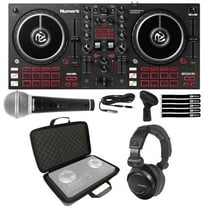 Numark Mixtrack Pro FX 2-Deck DJ Controller with Clutch Stingray Performance DJ Headphones Package